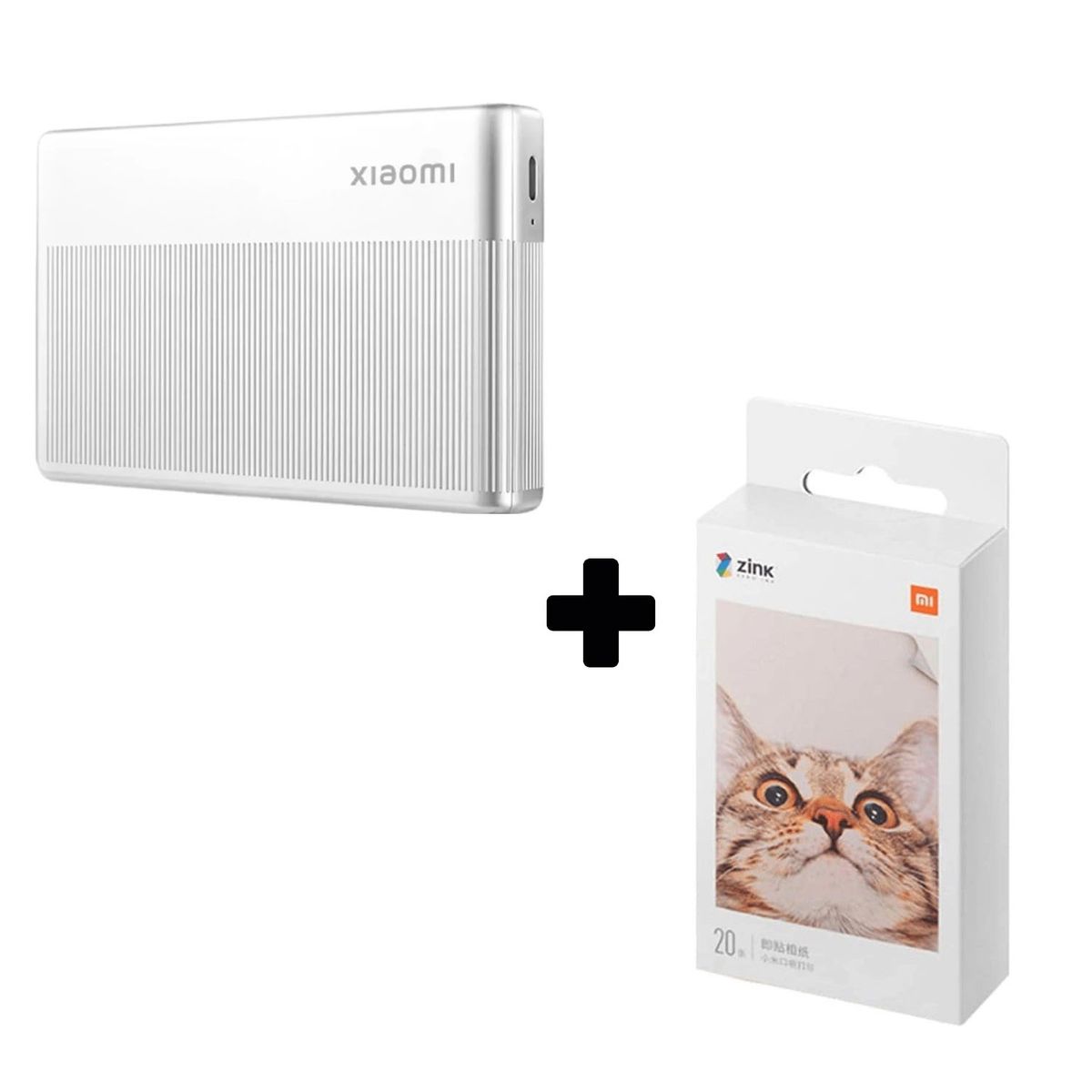 XIAOMI - Combo Xiaomi Instant Photo Printer 1S + Paper Printer