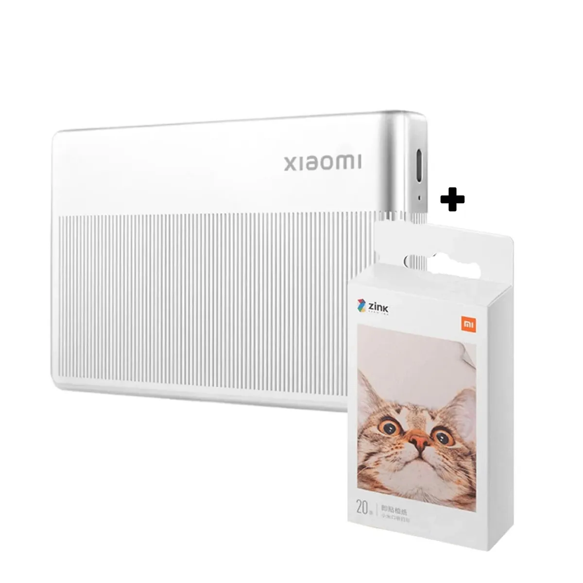 XIAOMI - Combo Xiaomi Instant Photo Printer 1S + Paper Printer