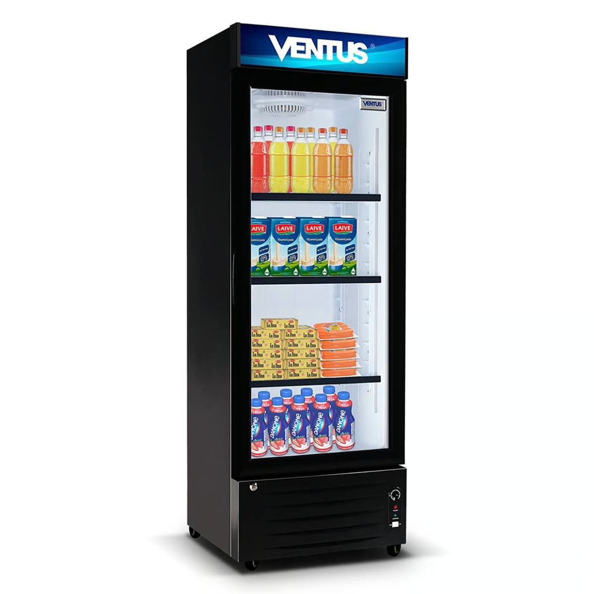 Ventus - Visicooler ventus 1 puerta 220L LG-220LED