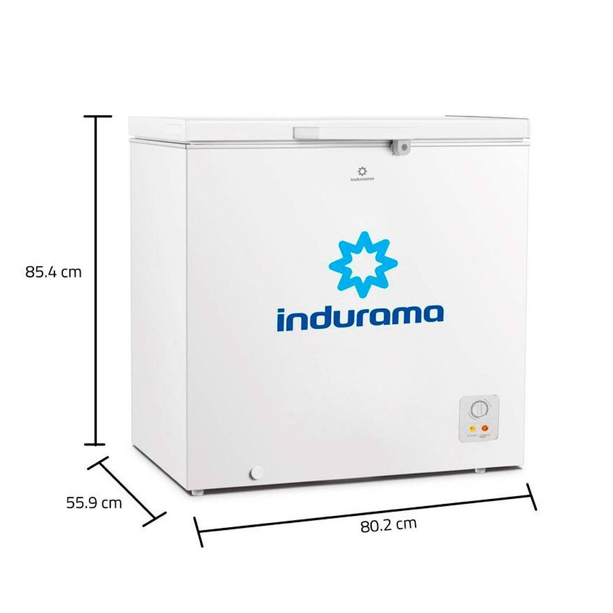 INDURAMA - Congelador 198Lt Indurama CI-220BL - Blanco