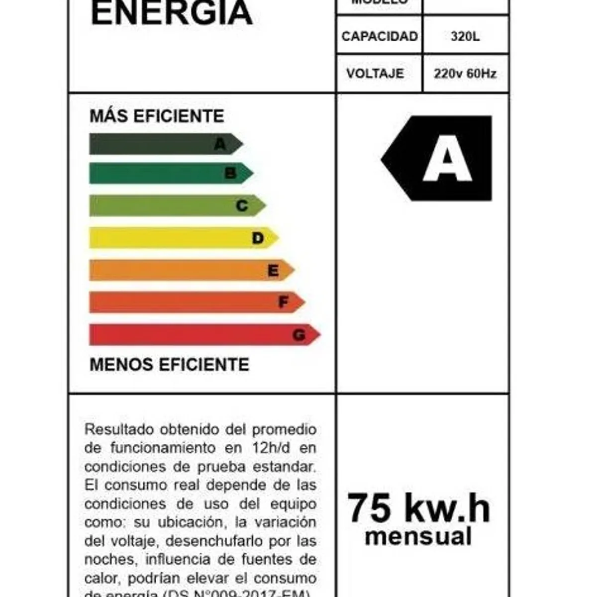ILUMI - Congelador 340L con tina de Acero Inoxidable TFI-3400WH - Blanco