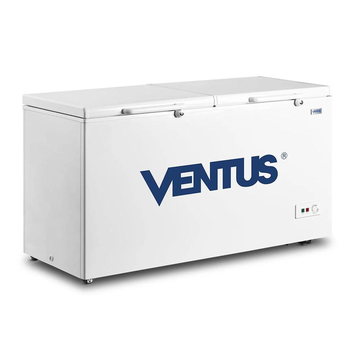 Ventus - Congelador Horizontal Doble Tapa 430L Blanco Ventus CTVD-430