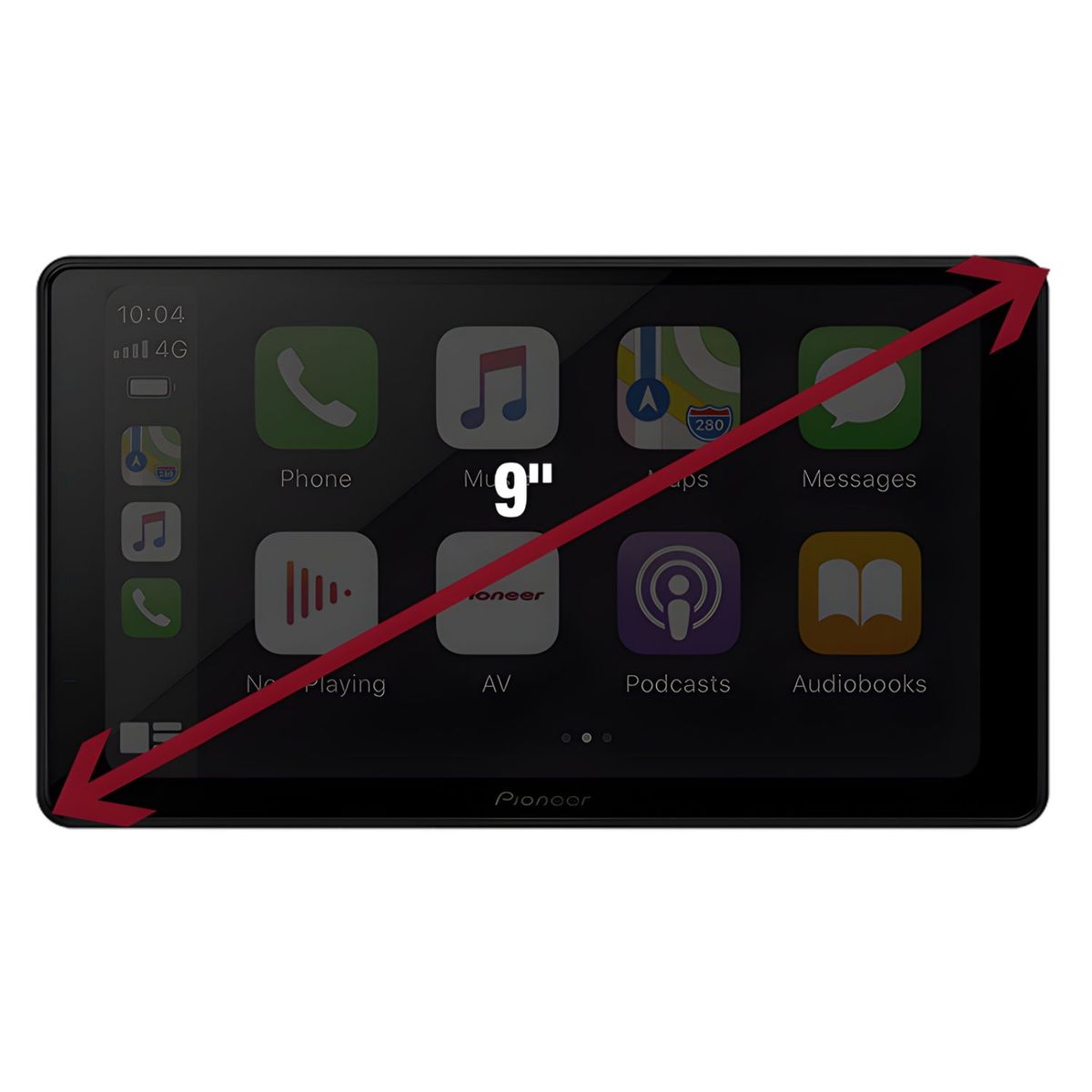 PIONEER - Autoradio Pioneer DMH-ZS9350BT 9” Alta Gama  CarPlay + Android Auto + Experiencia Premium