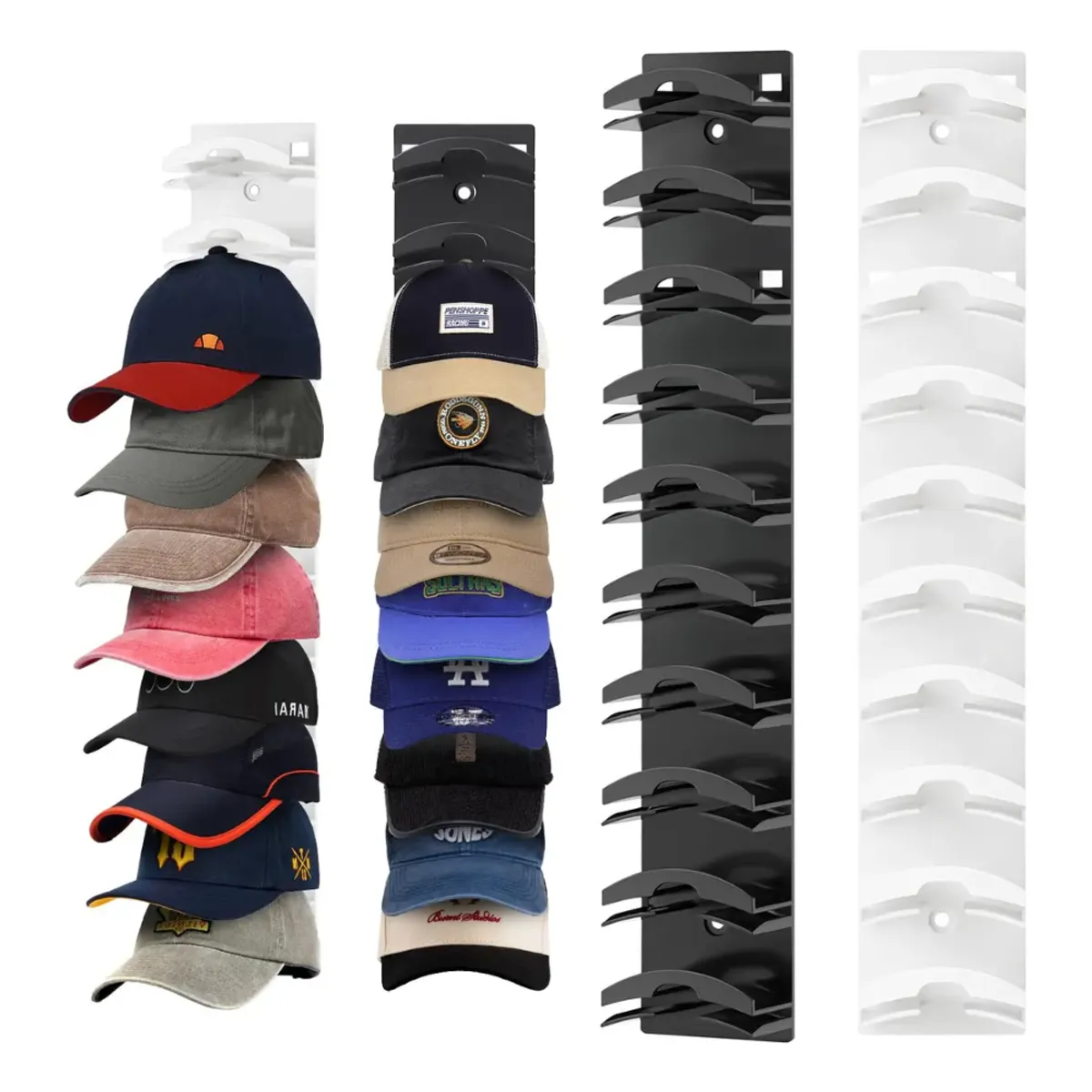 Organizador Colgador de Gorras para Pared Color Aleatorio, marca INSPIRA MARKET - Foto Principal