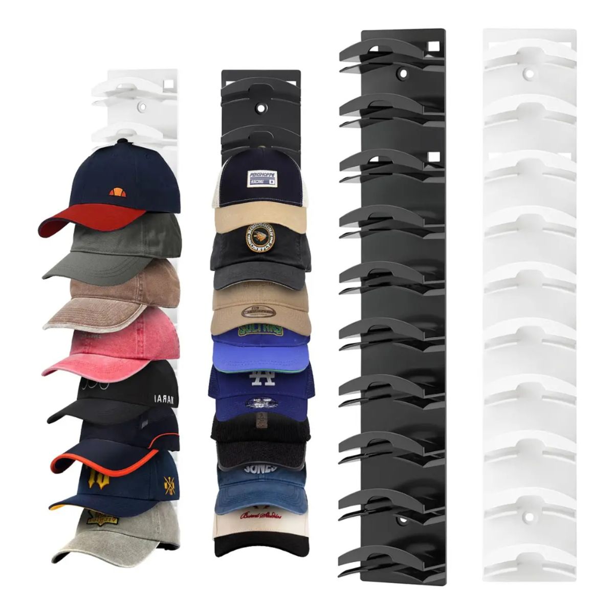 Organizador Colgador de Gorras para Pared Color Aleatorio, marca INSPIRA MARKET - Foto Principal