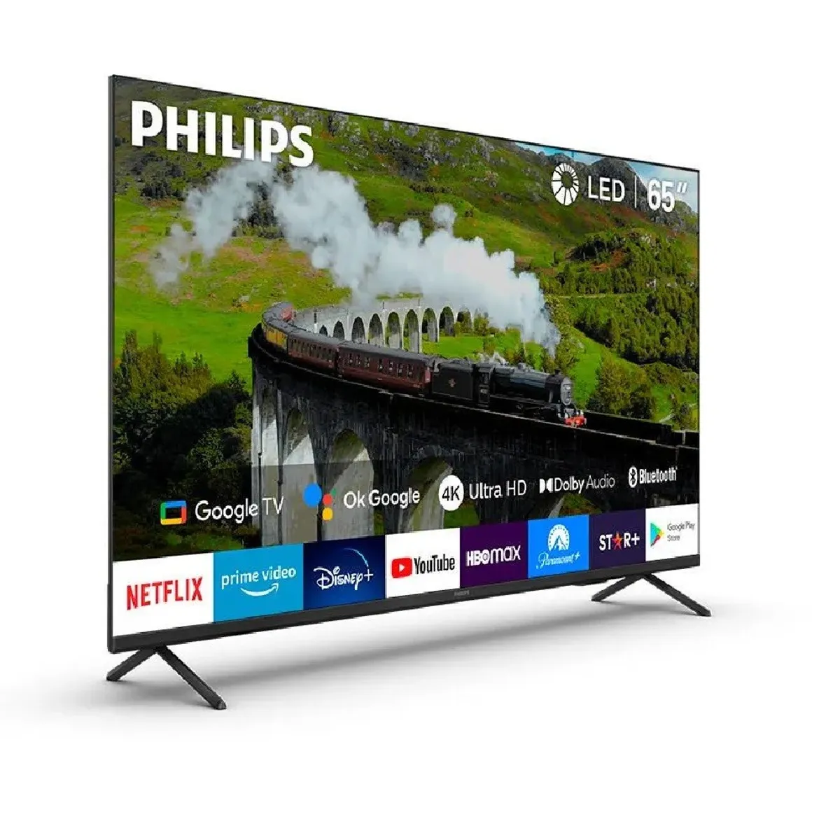 PHILIPS - Televisor Philips 65 Pulgadas UHD 4K Google TV Smart TV 65PUD7408 (Nuevo Modelo)