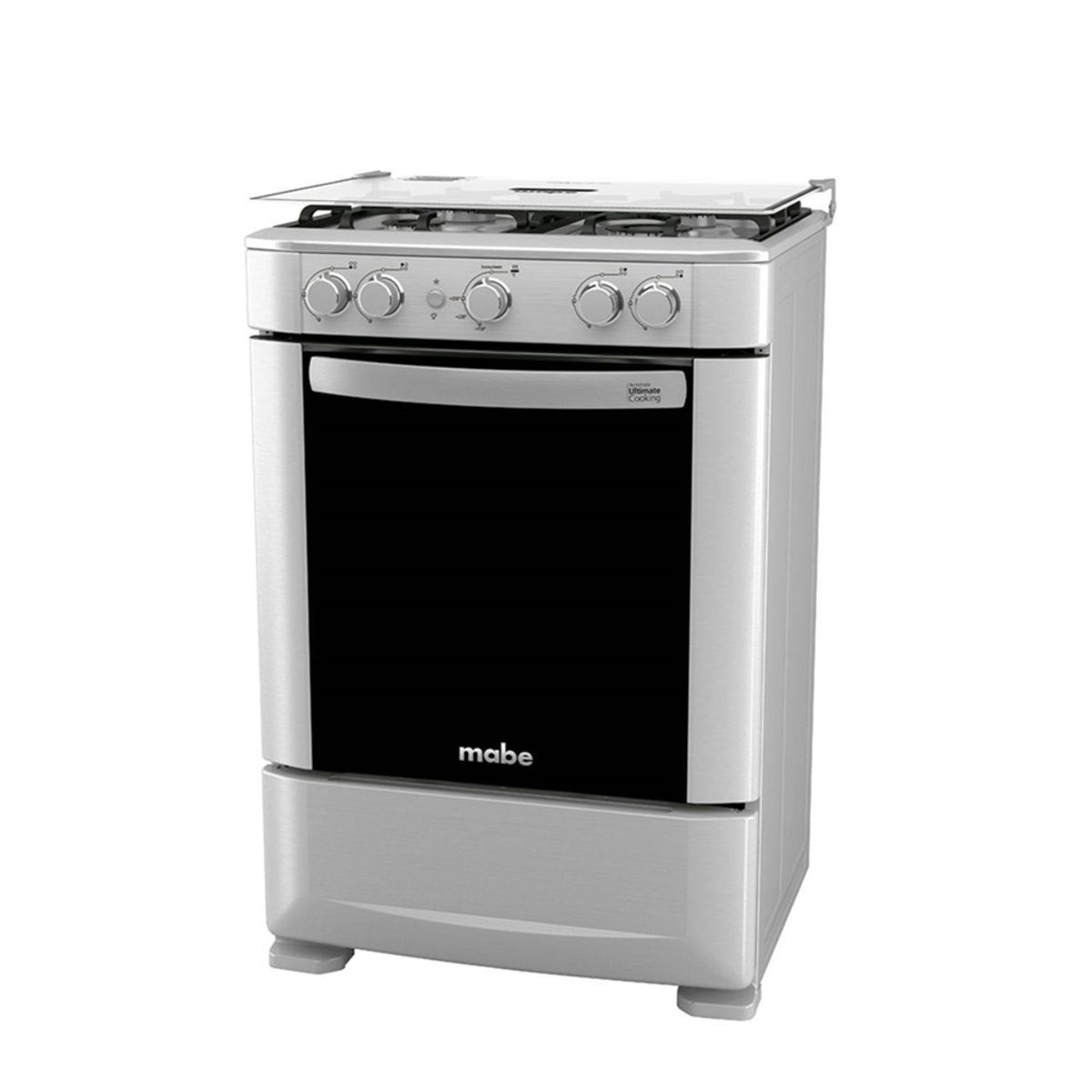 Mabe - Cocina a Gas Mabe de 4 Hornillas CMP6035FX0 - Croma
