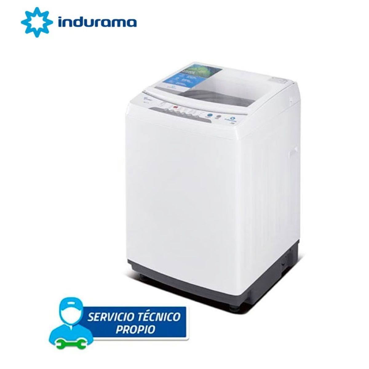Lavadora Indurama de 13 KG LRI-13BLA Blanco, marca INDURAMA - Foto Principal