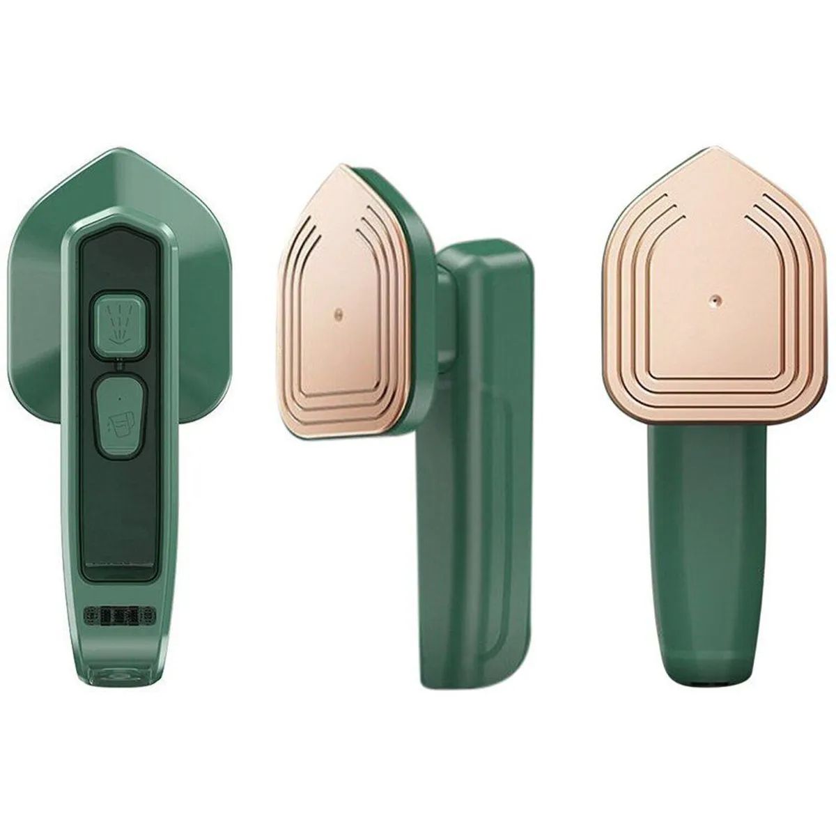 GENERICO - Plancha de Mano Vaporizador Verde Rápido Ideal para Viaje y Hogar