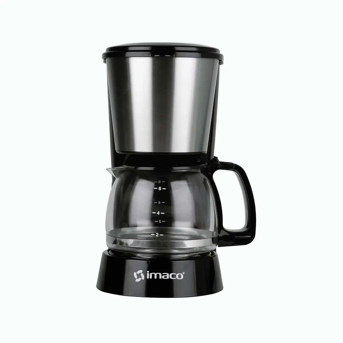 Imaco - Cafetera eléctrica Imaco CM6065 capacidad 6 tazas 650 watts