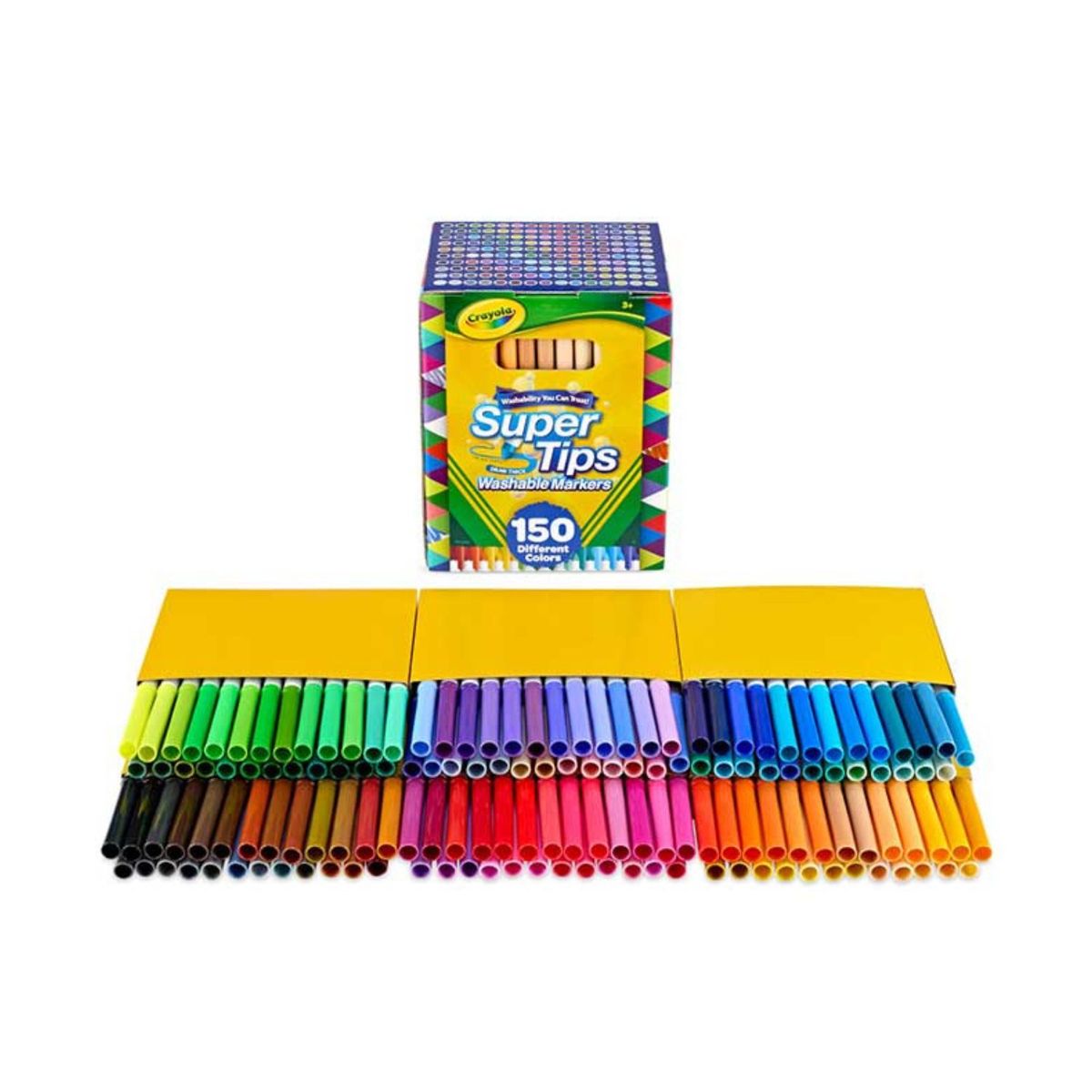 CRAYOLA - Marcadores Crayola Super Tips x150 und