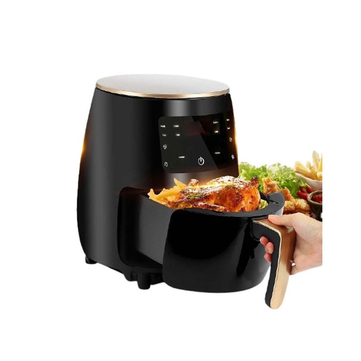 OEM - Freidora de Aire 6L 2400W Saludable Horno de Convección y Asador Digital 200°C