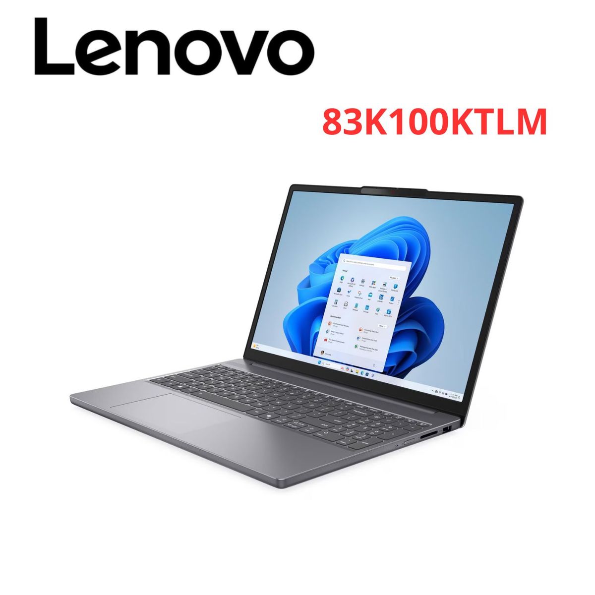 LENOVO - Laptop Lenovo IdeaPad Slim 3 15IRH10 Gris 15.3" WUXGA Intel Core i7-13620H 16GB RAM 512GB SSD