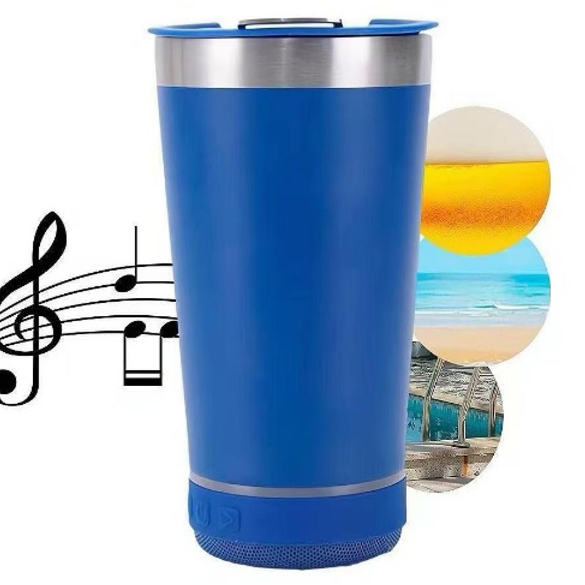 OEM - Vaso Parlante Tomatodo Térmico Bluetooth  - Diseño Deer