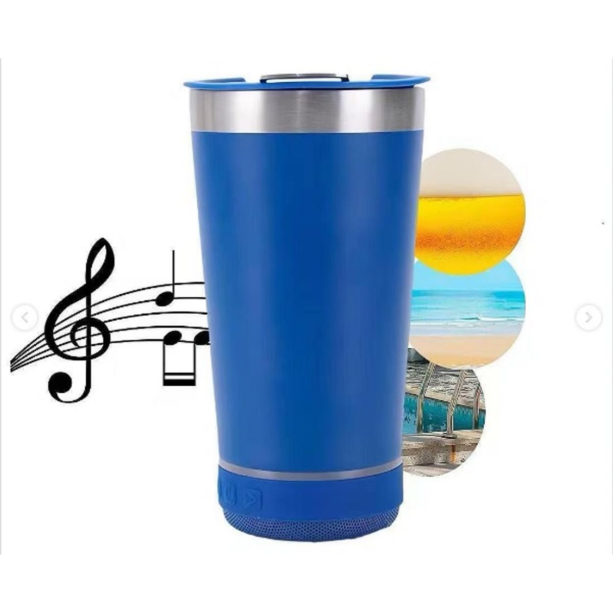 OEM - Vaso Parlante Tomatodo Térmico Bluetooth  - Diseño Deer