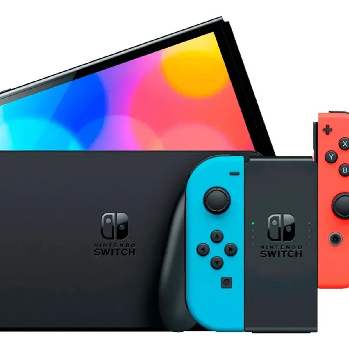NINTENDO - Consola Nintendo Switch Oled Neon