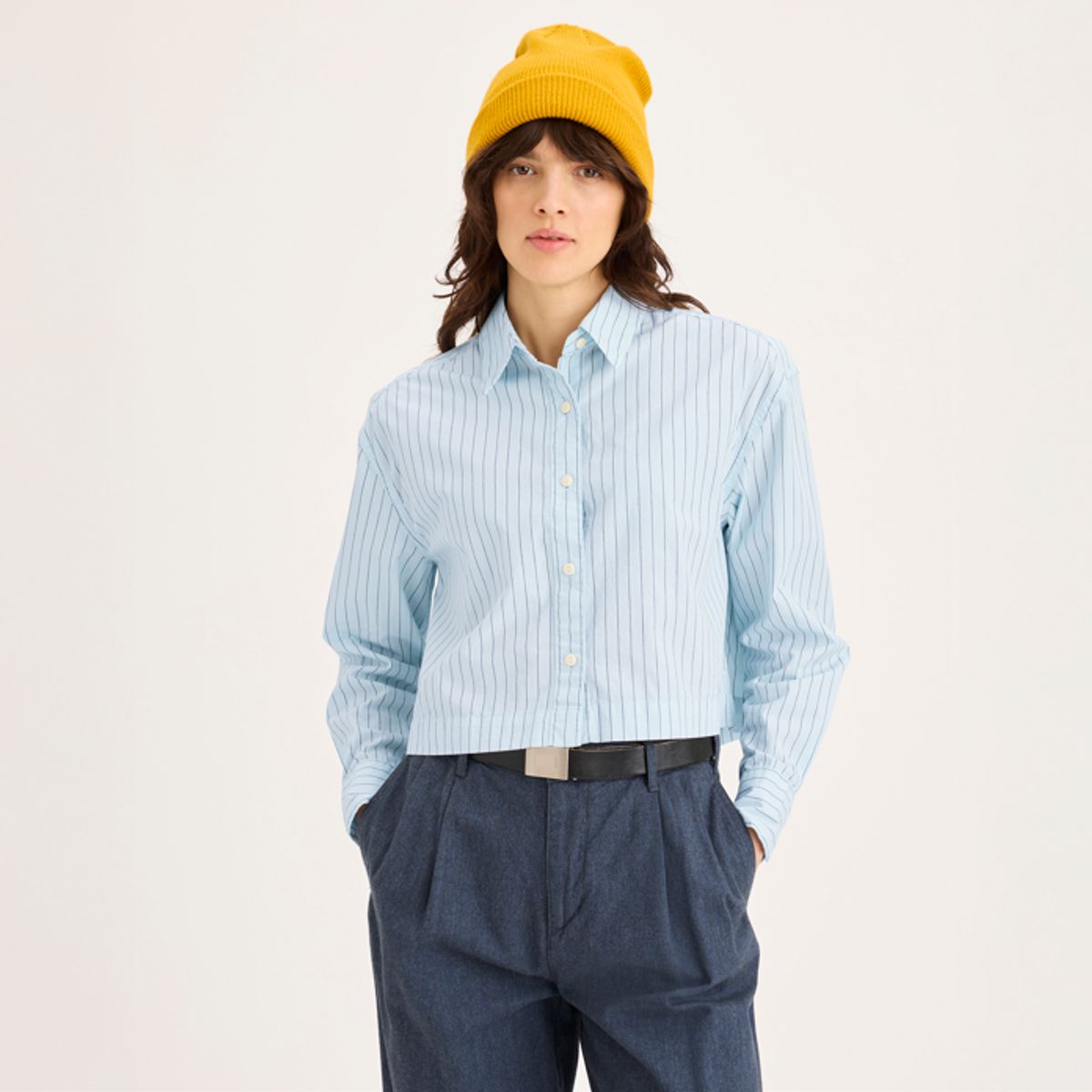DOCKERS - BLUSA CROPPED SHIRT STELLA DOCKERS