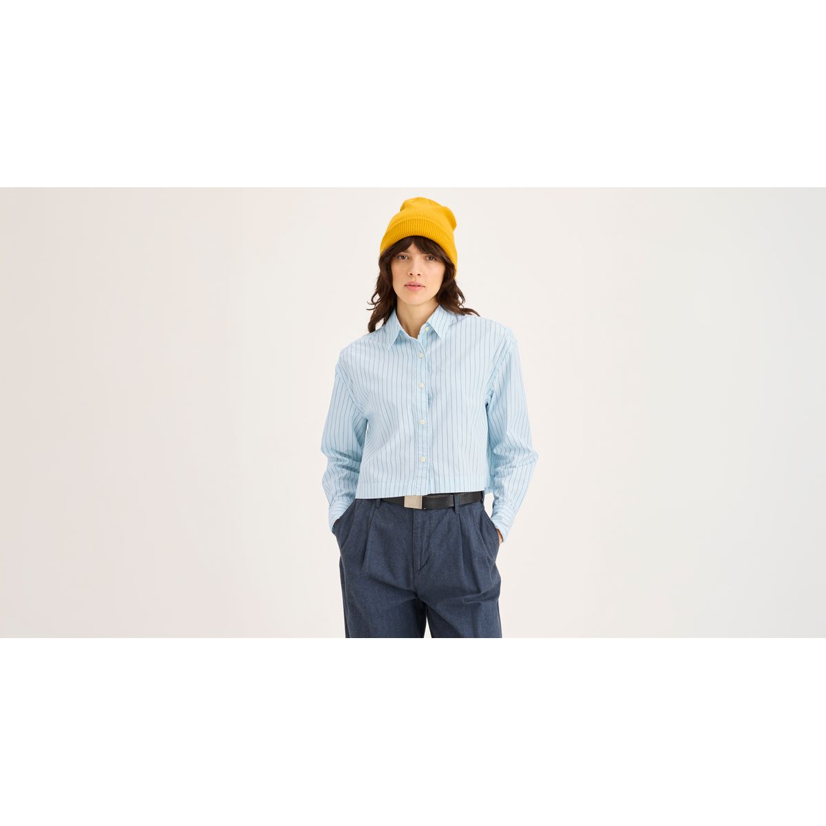 DOCKERS - BLUSA CROPPED SHIRT STELLA DOCKERS