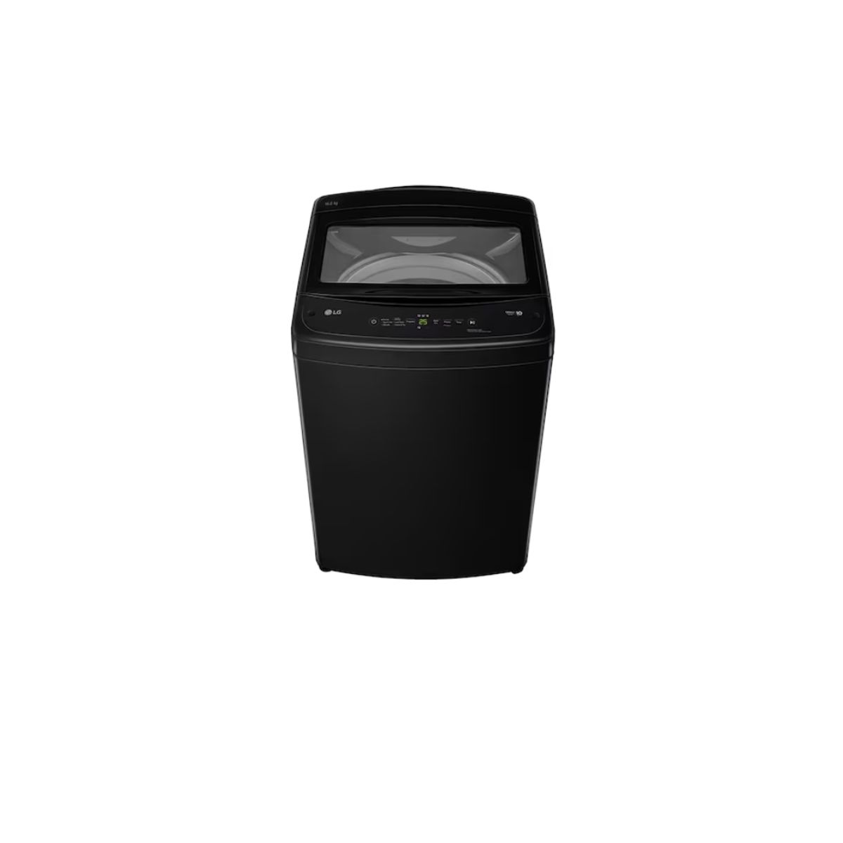 LG - Lavadora LG 16kg, carga superior con TurboDrum™, Onyx Negro