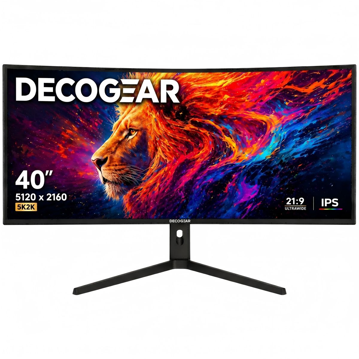 DECO GEAR - Monitor Ultrawide Deco Gear 40 5K2K Nano IPS 75Hz 1ms 10-bit HDR400 USB Hub