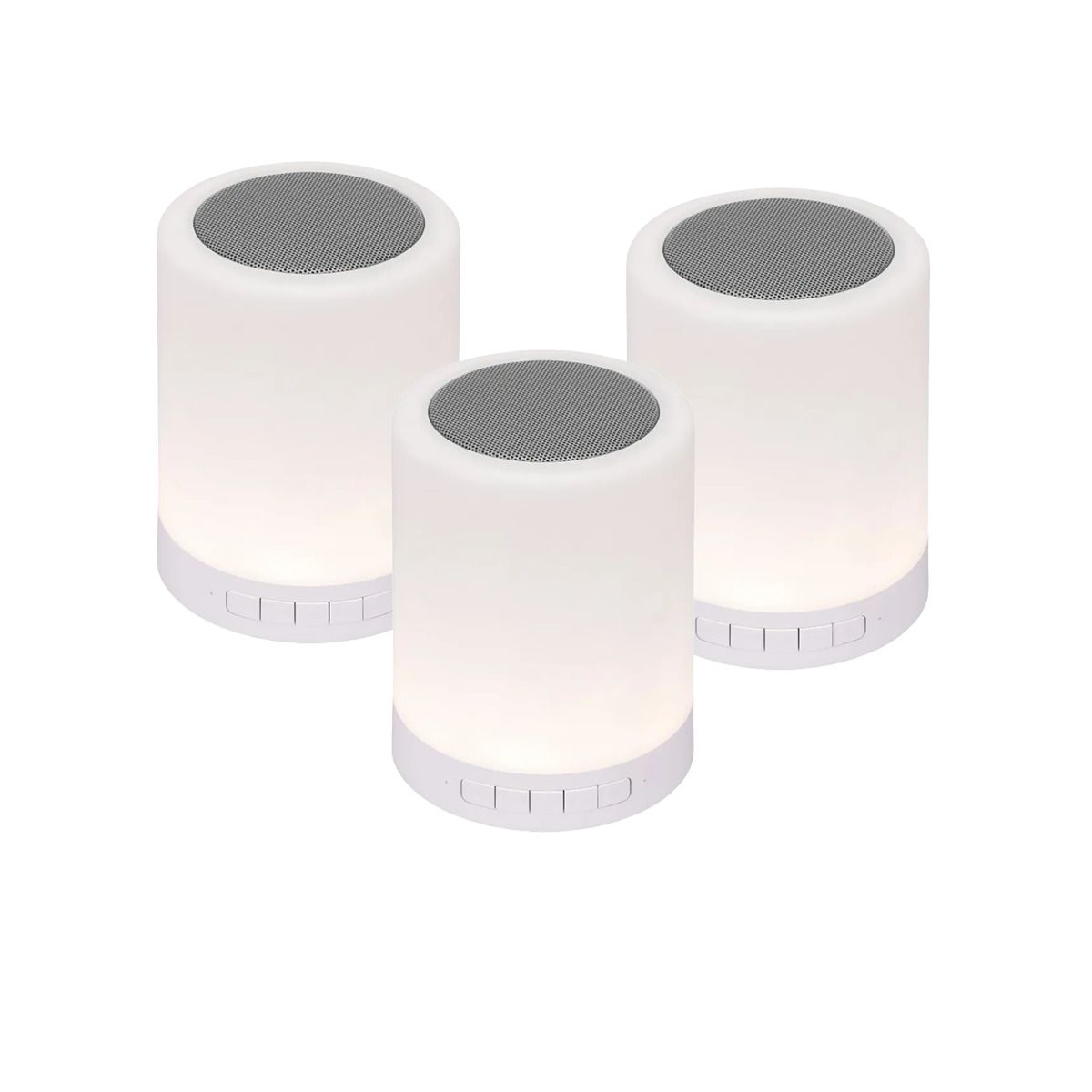 GENERICO - Lámpara Parlante LED Bluetooth Cambia Color 3und