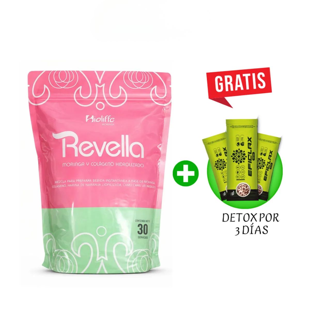 GENERICO - COLAGENO HIDROLIZADO REVELLA CON MORINGA