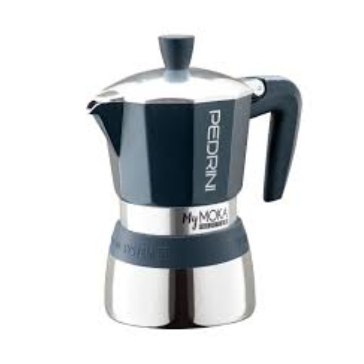 PEDRINI - Moka Induccion 2tz Azul Pedrini Box