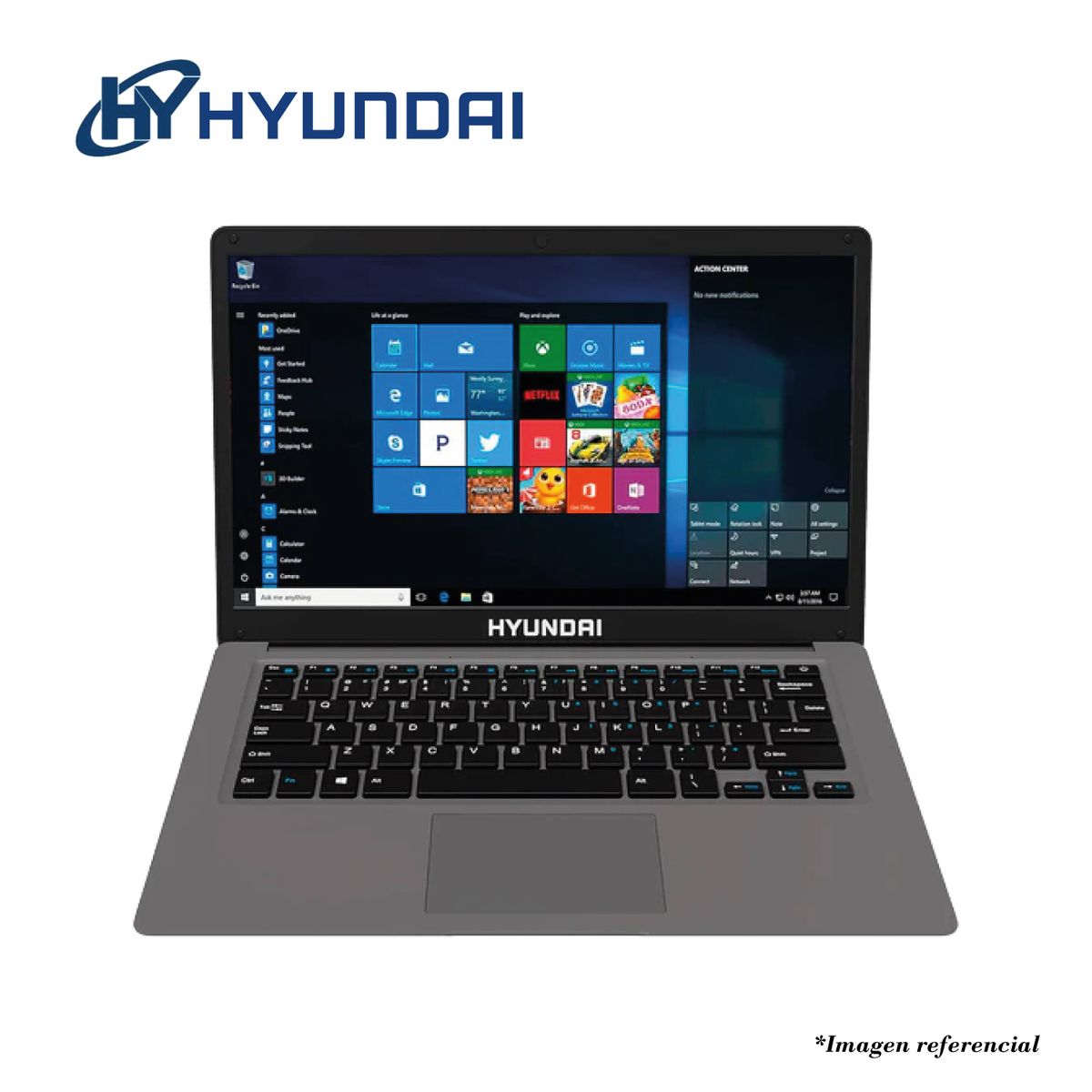 HYUNDAI - LAPTOP HYUNDAI HYBOOK HT14CC4S02 INTEL CELERON N4000 8GB RAM 256GB SSD INTEL UHD 14 HD FD