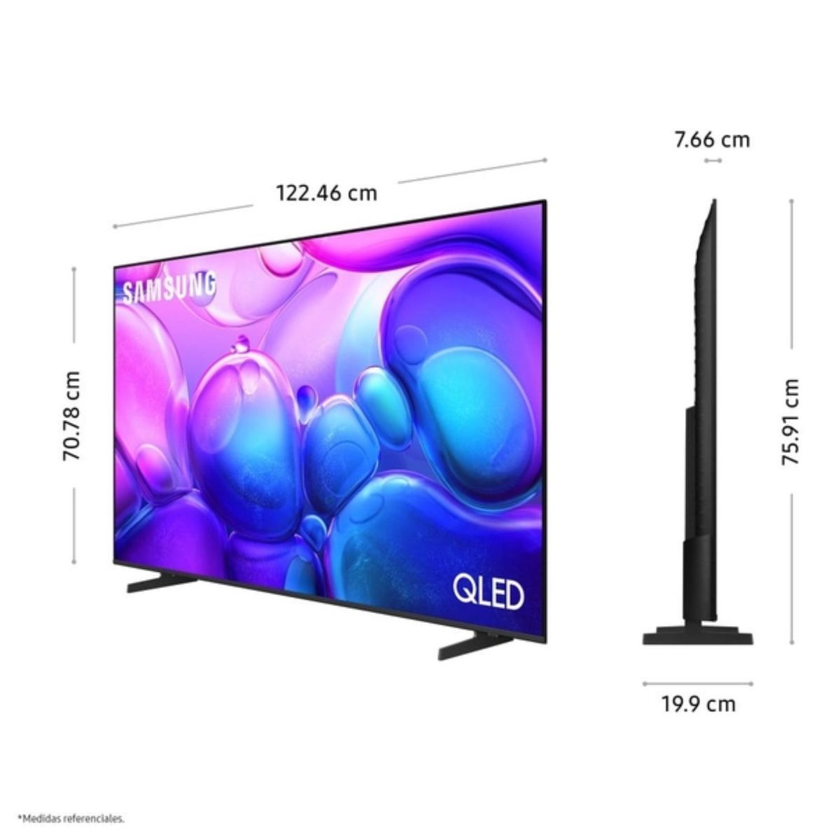 SAMSUNG - Televisor Samsung QLED 55" Smart TV 4K QN55Q6FA - Nuevo 2025