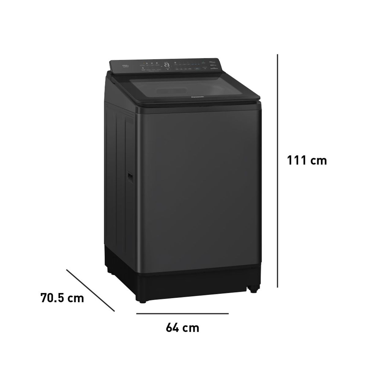 PANASONIC - Lavadora Panasonic NA-FD17X3 Power Wash Series 17Kg
