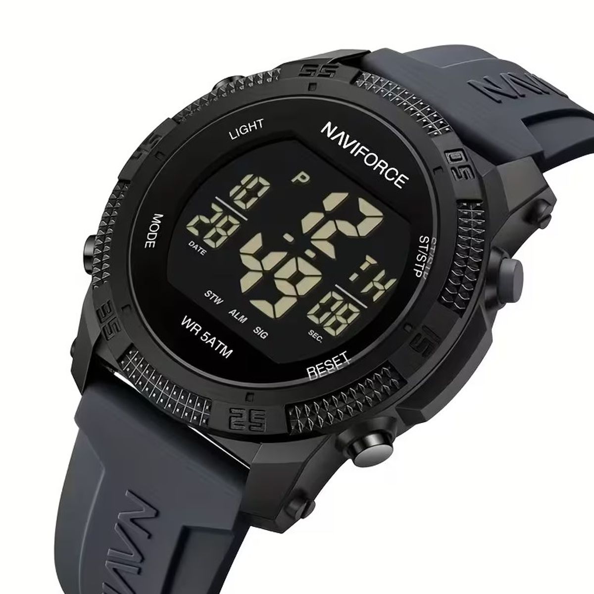 NAVIFORCE - Naviforce 7104 Silicona Gris
