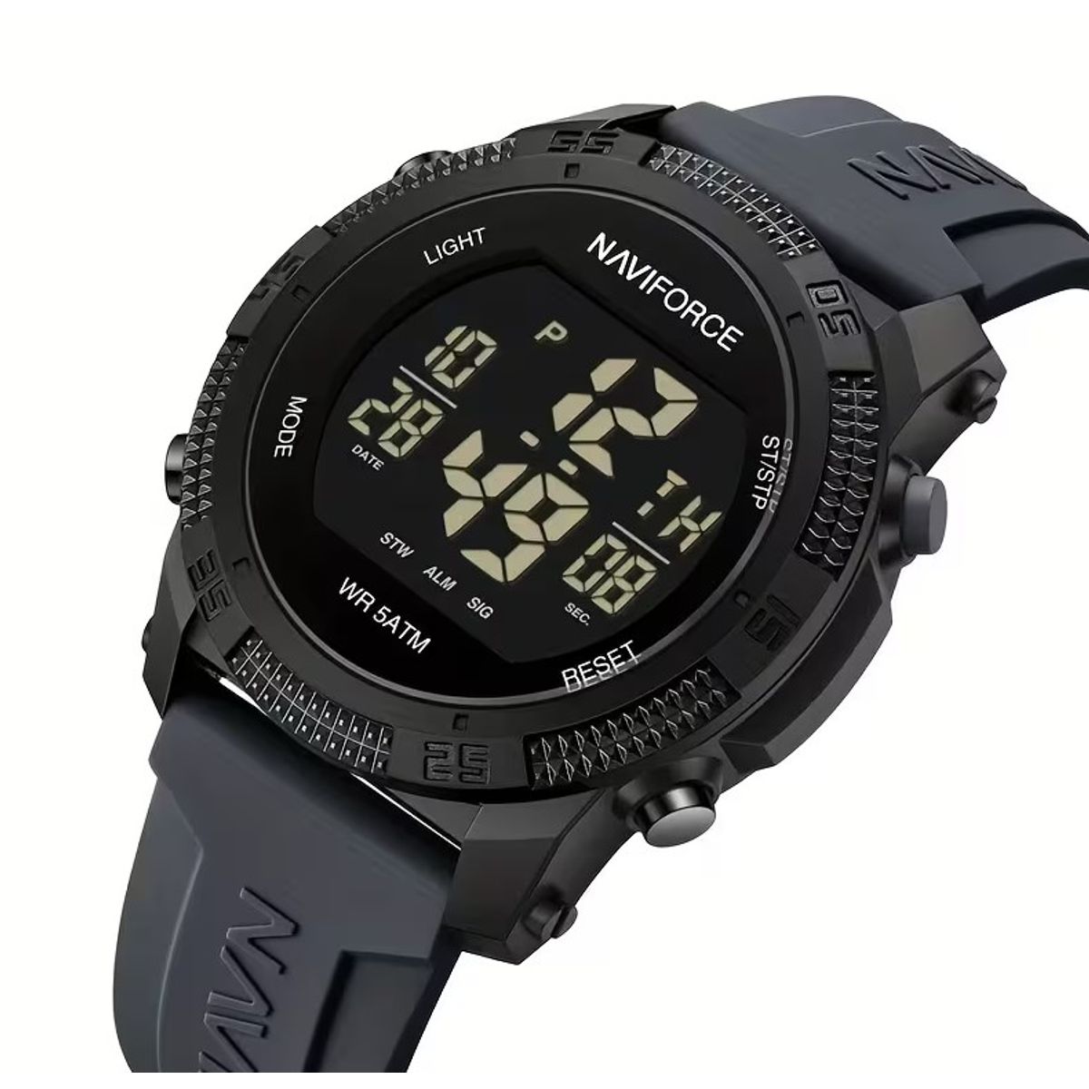 NAVIFORCE - Naviforce 7104 Silicona Gris
