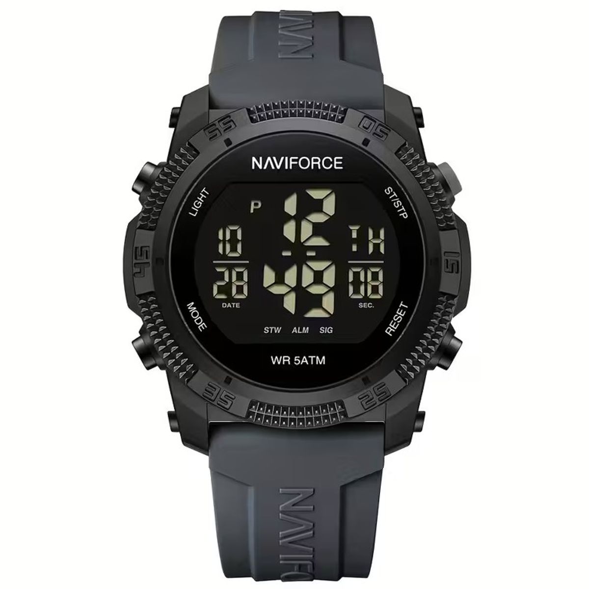 NAVIFORCE - Naviforce 7104 Silicona Gris