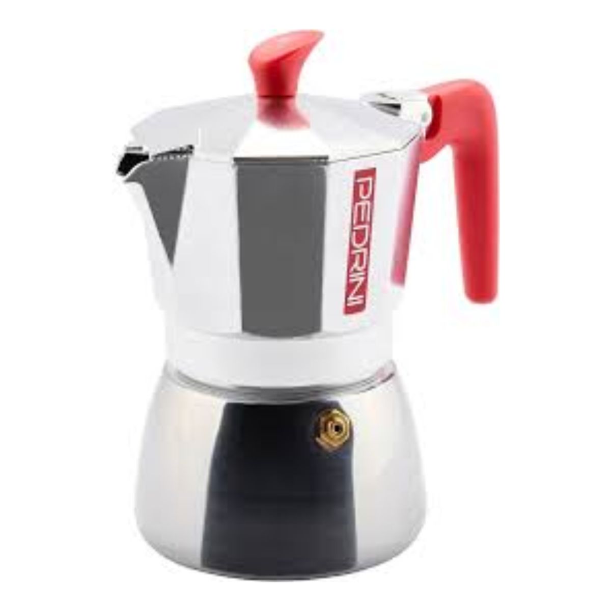 PEDRINI - Cafetera Aroma Induction Roja 6tz Pedrini