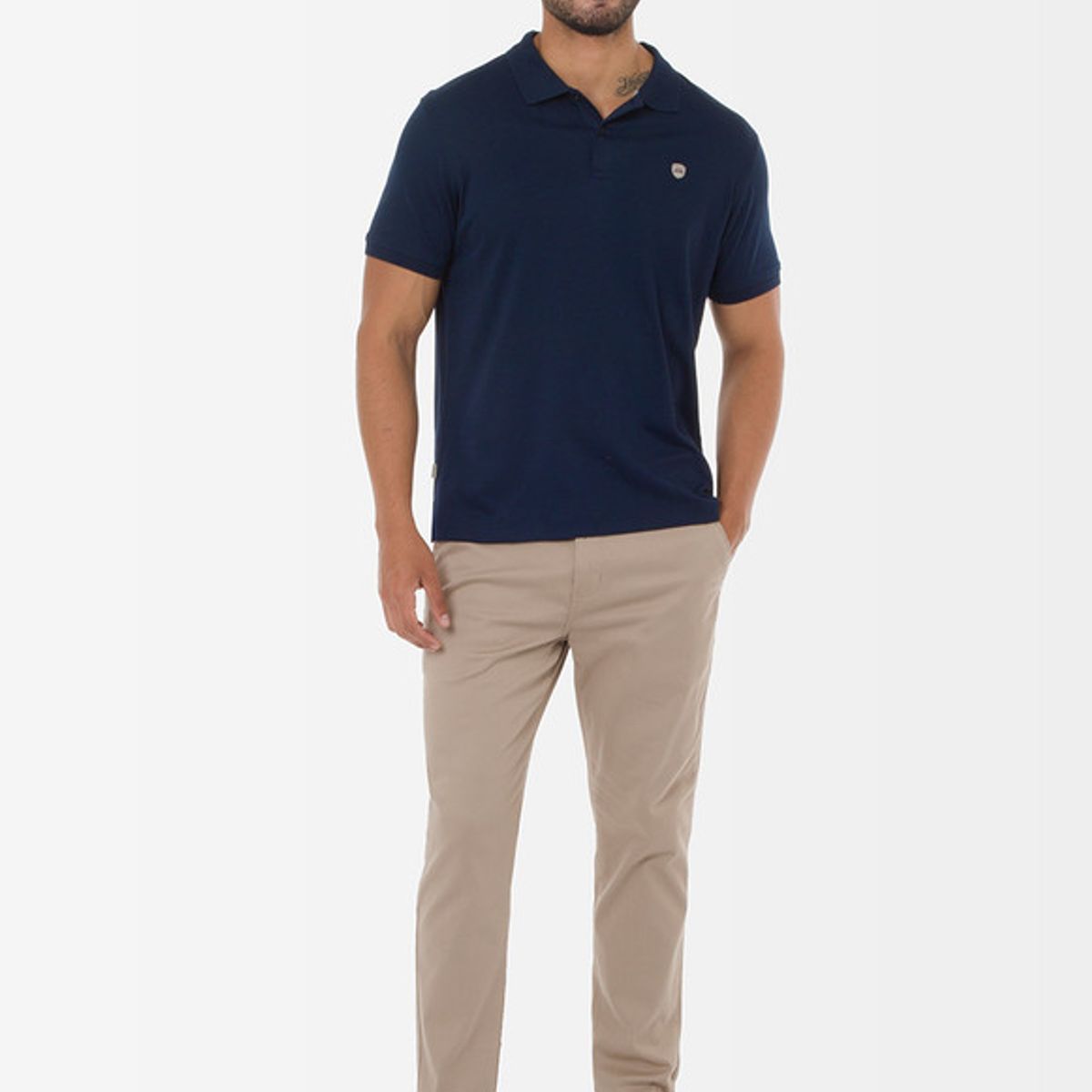 Norton - Polo Box Basico Ludovick Gamuza Hombre