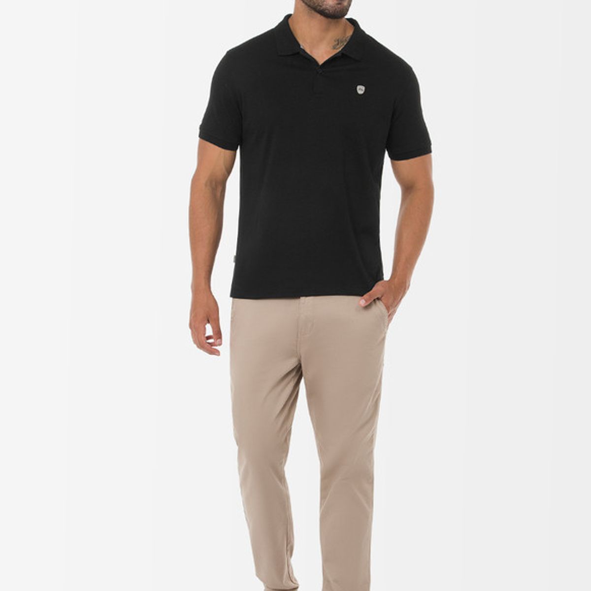 Norton - Polo Box Basico Ludovick Gamuza Hombre