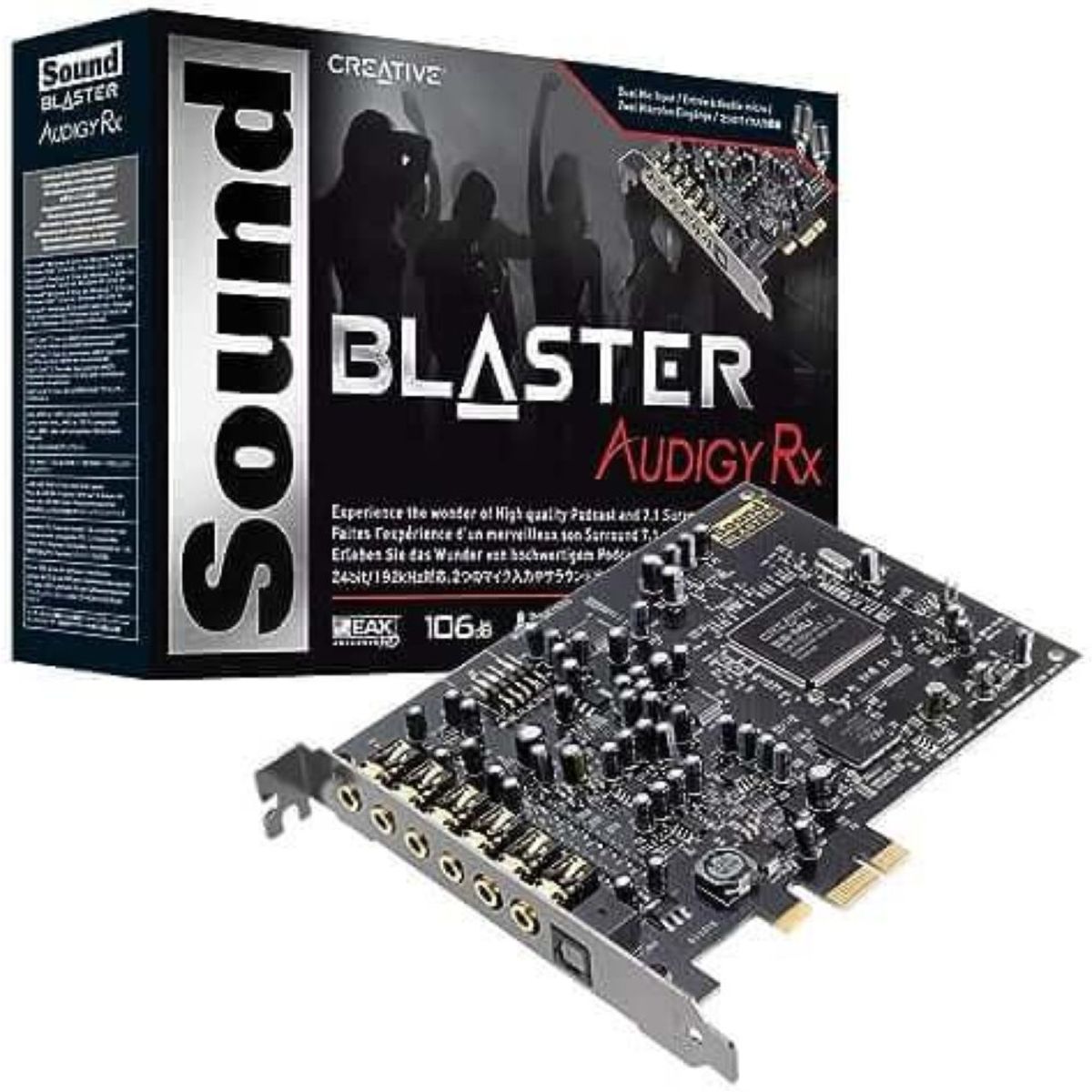 TP LINK - Tarjeta de Sonido Creative Audigy RX PCIe 7.1