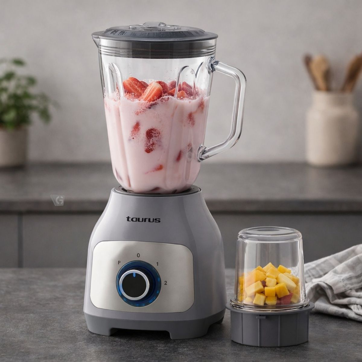 TAURUS - Licuadora Blender Taurus 600w mod. Silver Premium