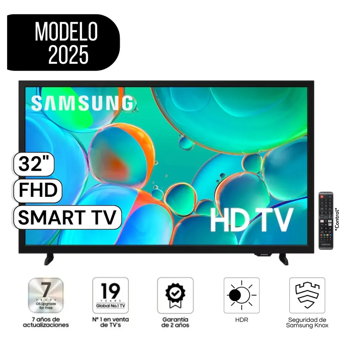 SAMSUNG - Televisor Samsung 32 FHD Smart TV Samsung UN32H5000FG