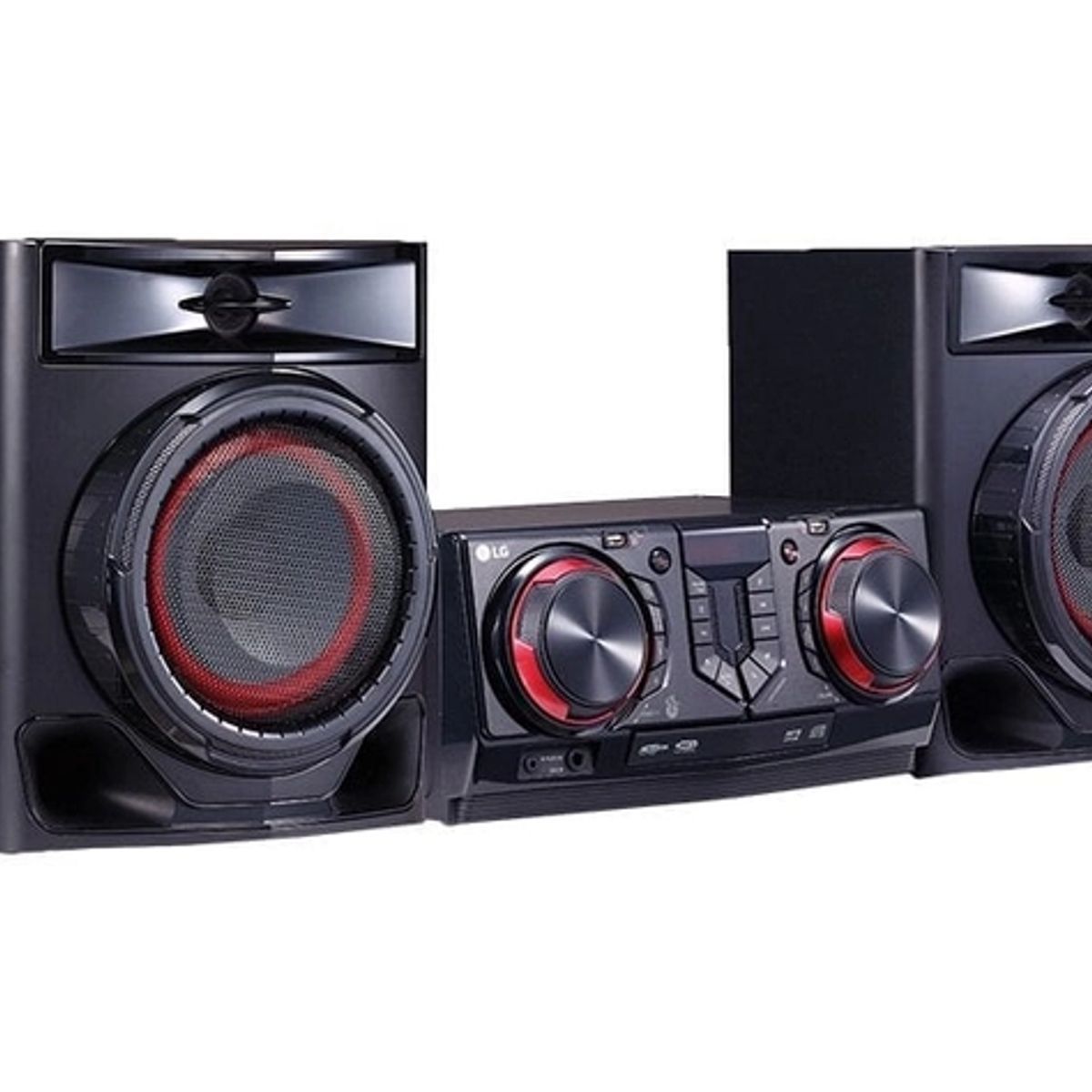Minicomponente XBOOM Bluetooth Karaoke 480 watts Negro LG CJ44, marca LG - Foto Principal