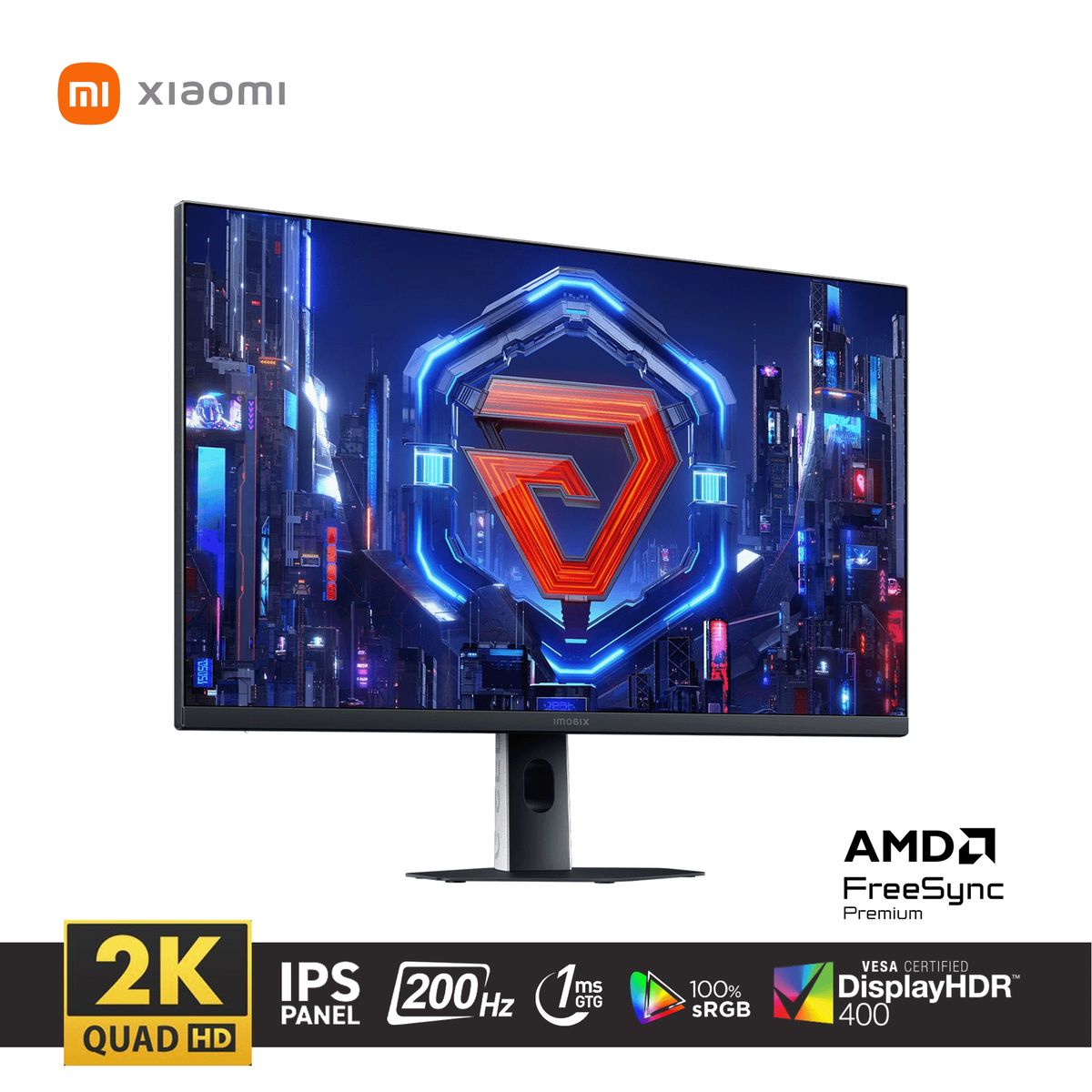 XIAOMI - Monitor Gaming Xiaomi G27Qi 27" 2026 2K QHD IPS 200Hz 1ms FreeSync Premium