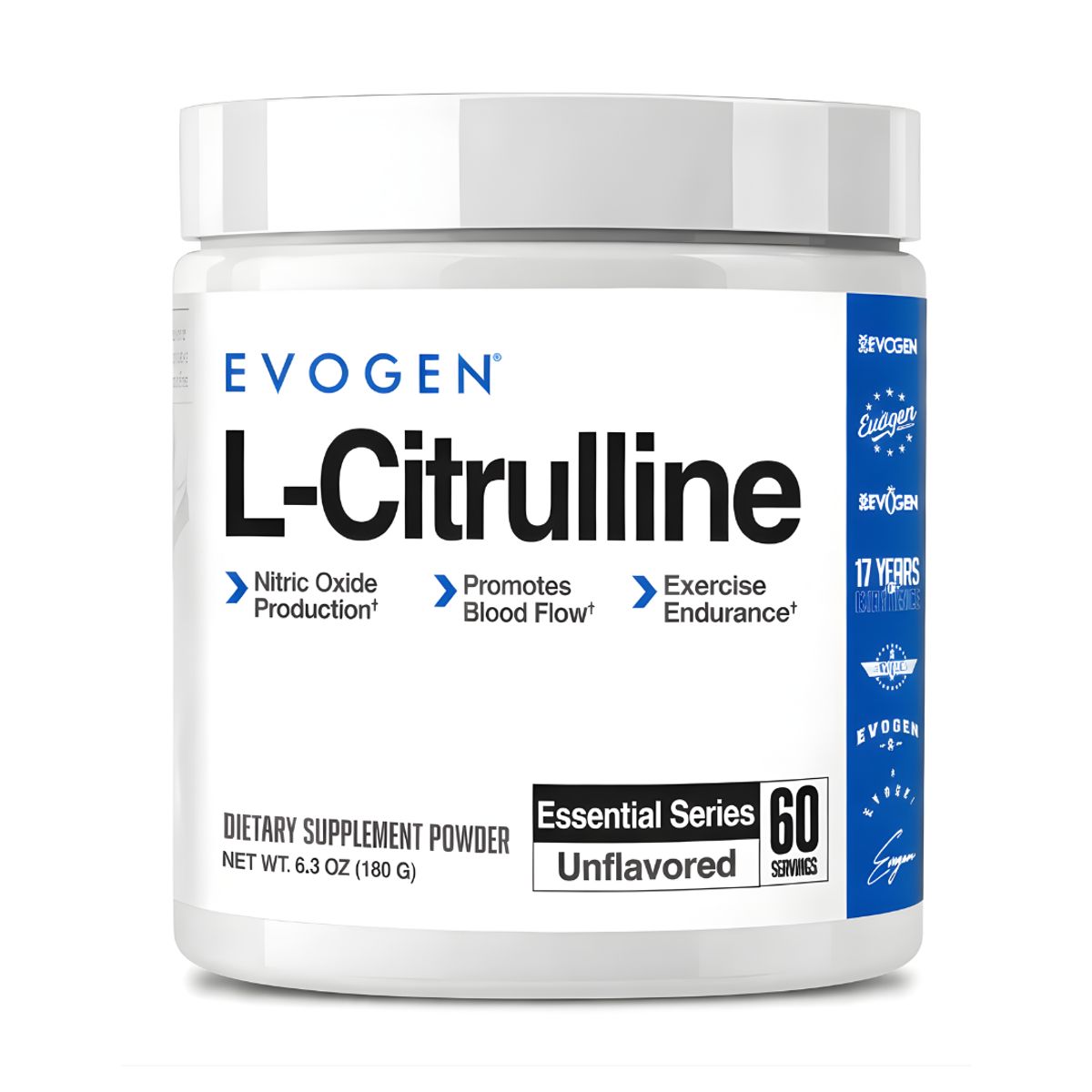 EVOGEN - L - Citrulline / Citrulina Evogen 180 G - 60 Servicios