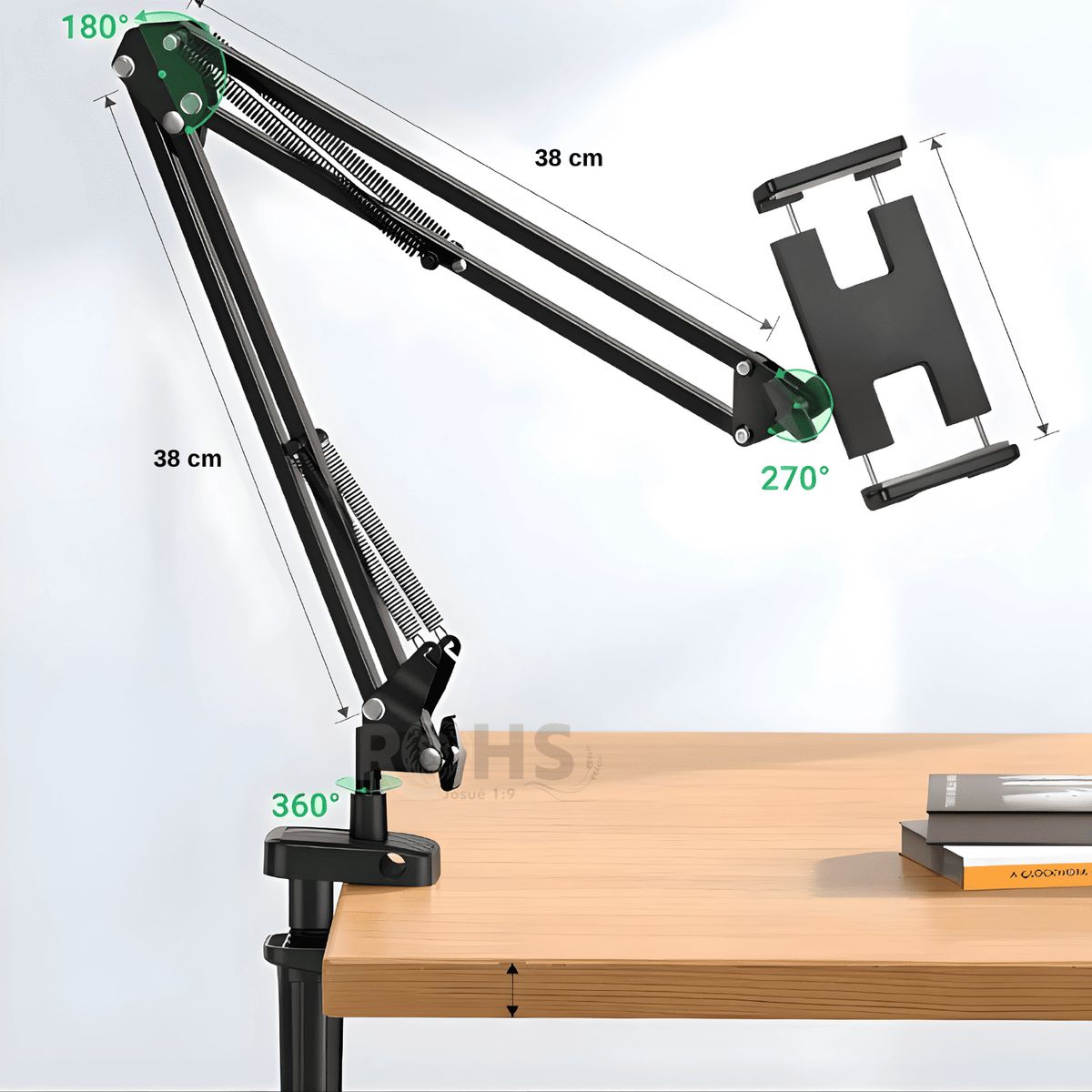 OEM - Brazo De Escritorio Para Celular y Micrófono X2 Unidades