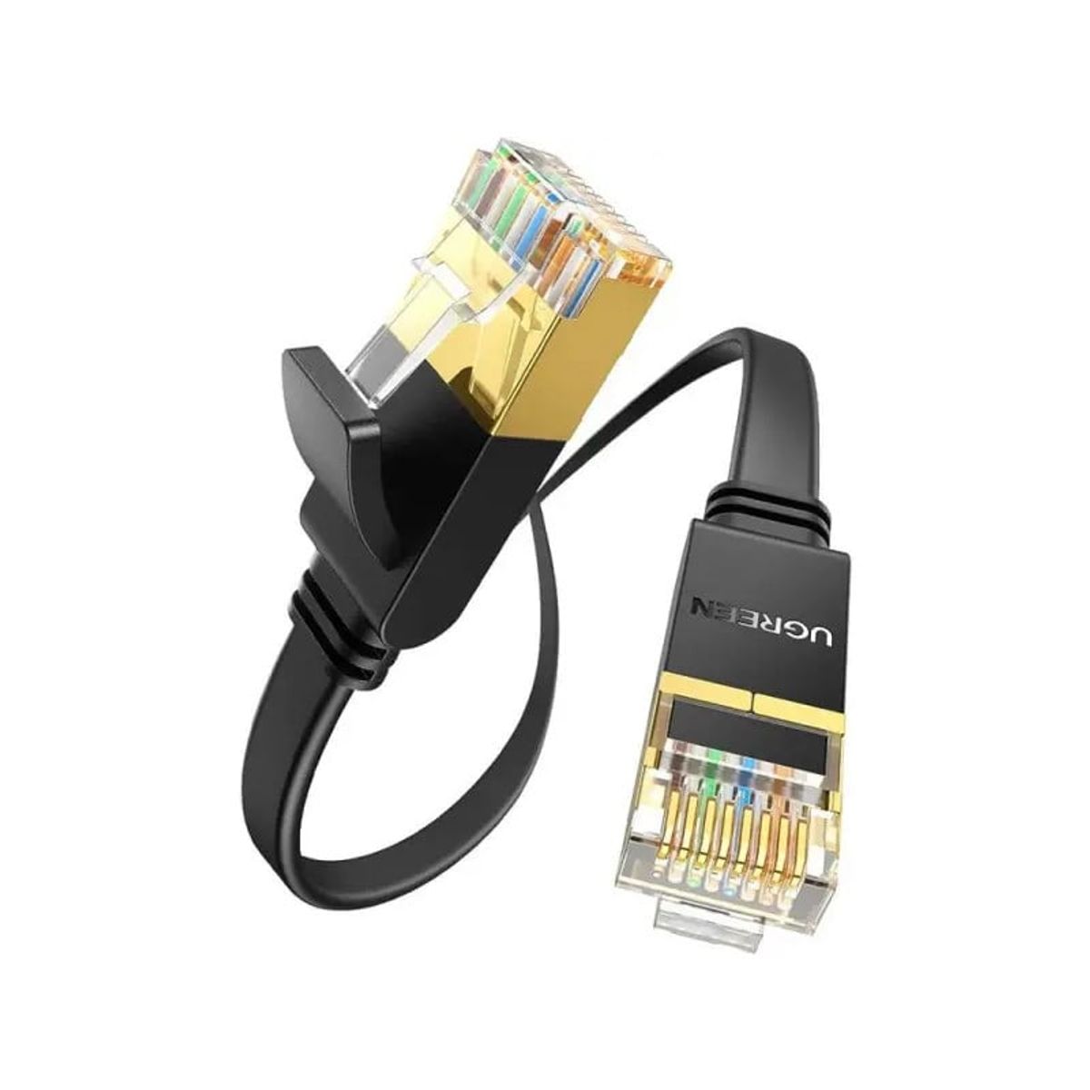 UGREEN - NW106 - CABLE ETHERNET PLANO CAT7 U/FTP - 3 MT - CONEXION RJ45 - COBRE PURO 32AWG - PN INTERNAL