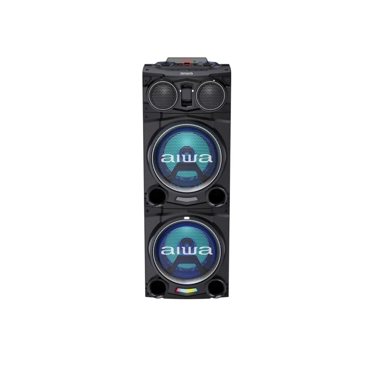 AIWA - Torre de Sonido Aiwa AWPOC10 CON LUCES RGB Y 2500 W PMPO