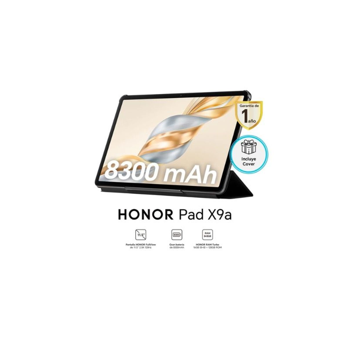 HONOR - Tablet HONOR Pad X9 11.5 WiFi 128GB Gris Espacial
