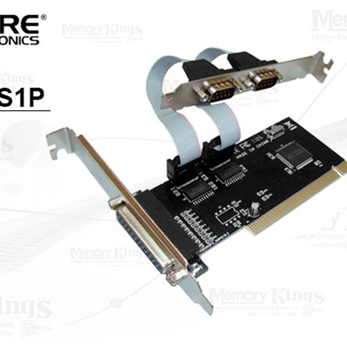 ENCORE ELECTRONICS - Tarjeta PCI Encore ENLPC-2S1P Paralelo + 2 Serial