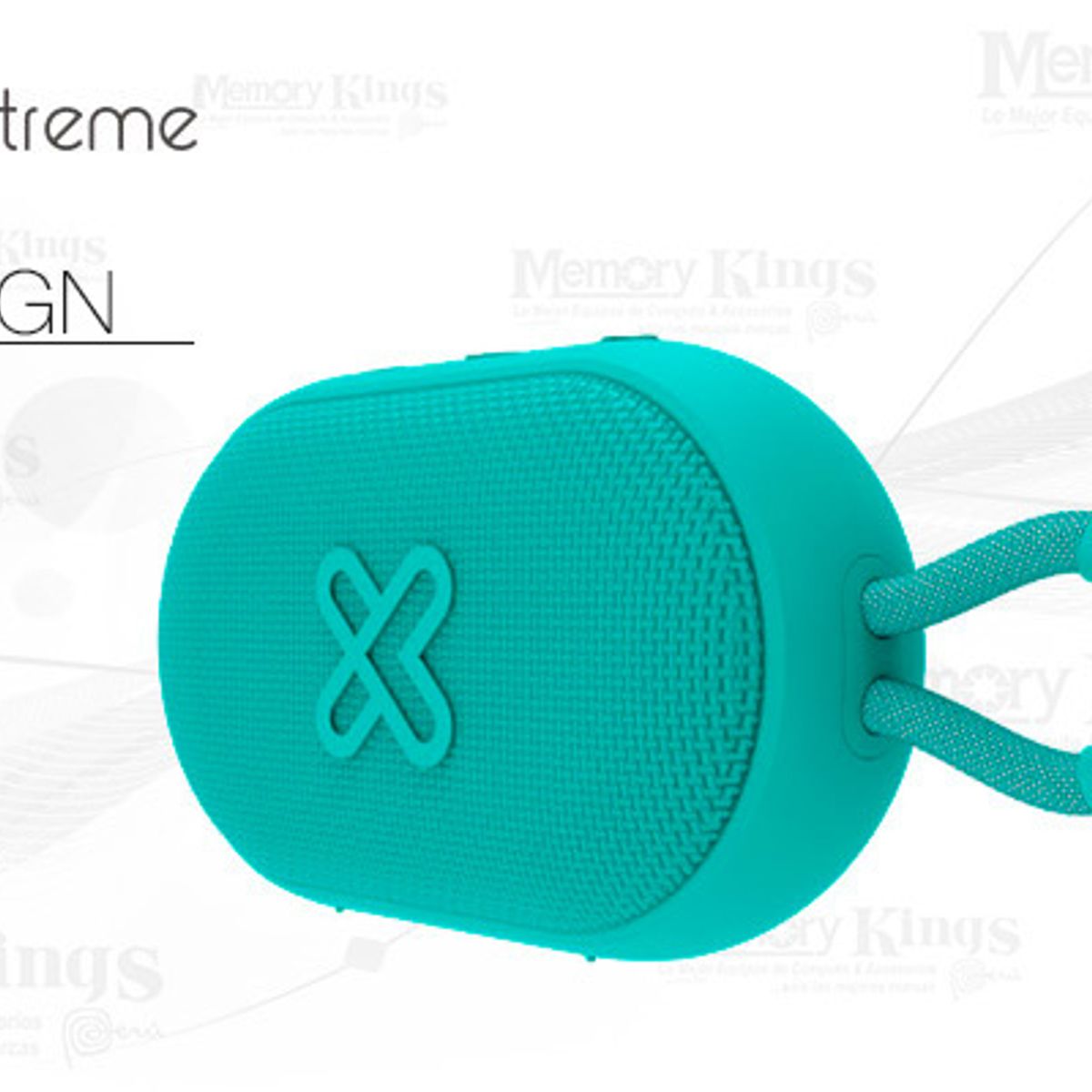 KLIPXTREME - Parlante Klip Xtreme KBS-030GN 6W Green