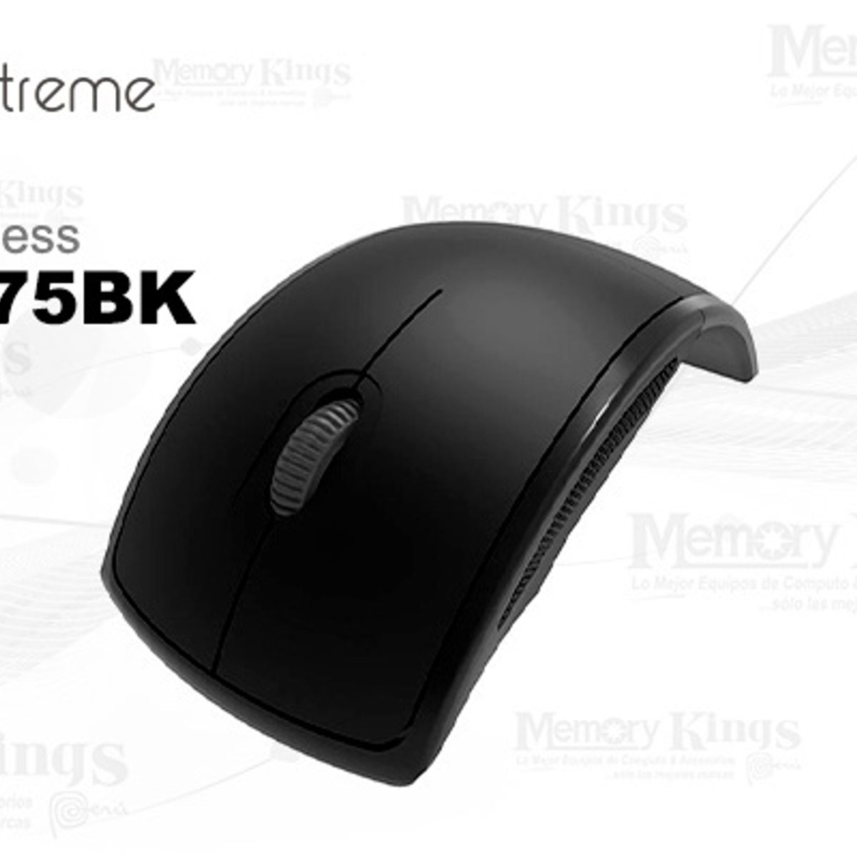 KLIPXTREME - Mouse Klip Xtreme Lightflex KMW-375 Wireless Black
