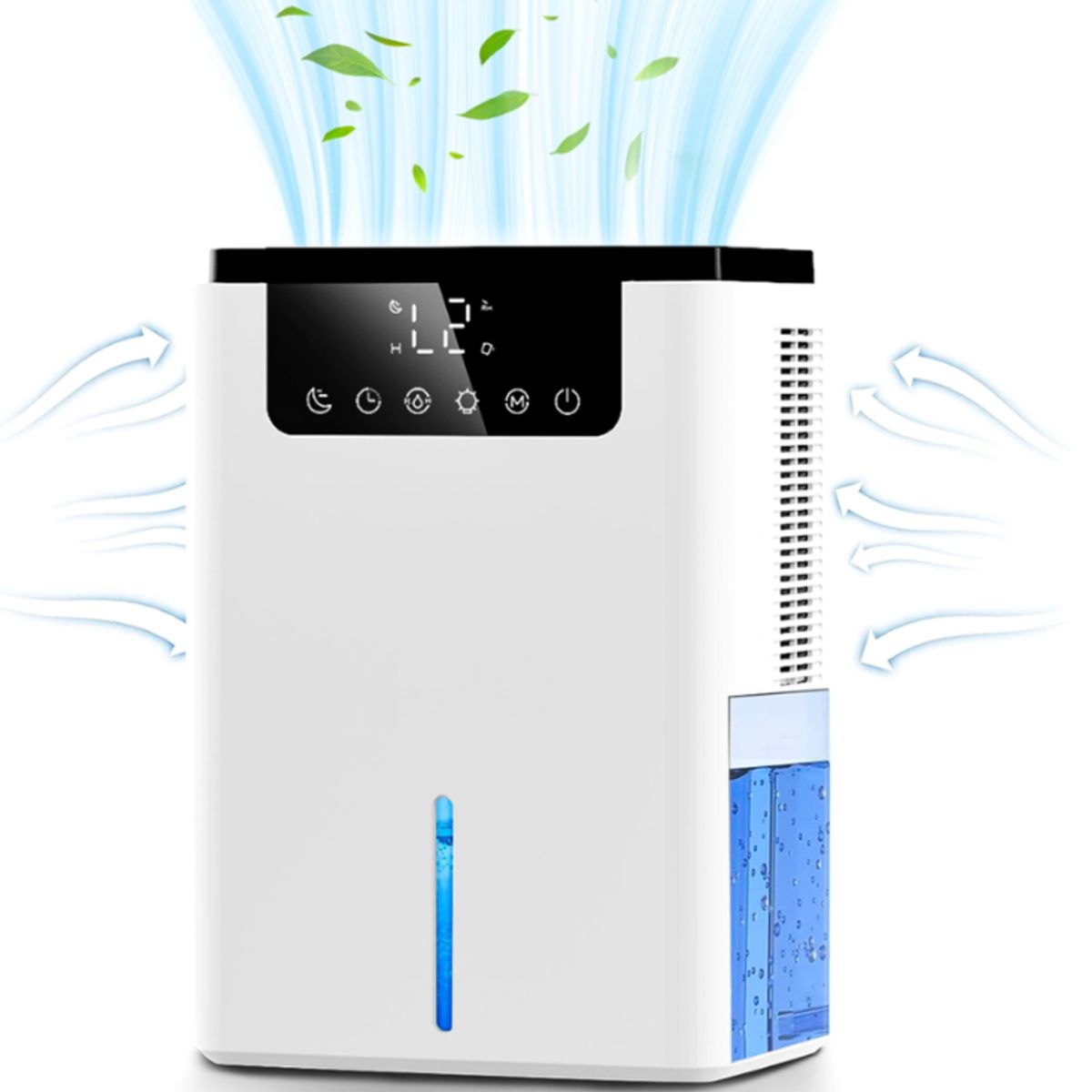 GENERICO - Deshumidificador Digital D2 - Tecnología de Semiconductores -2 Litros